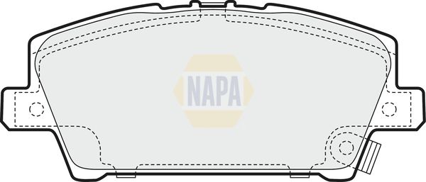 NAPA Front Brake Pad Set
