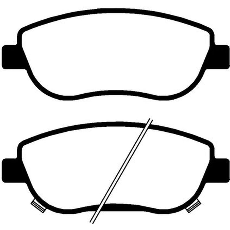 Abtex Front Brake Pad Set PLU2138