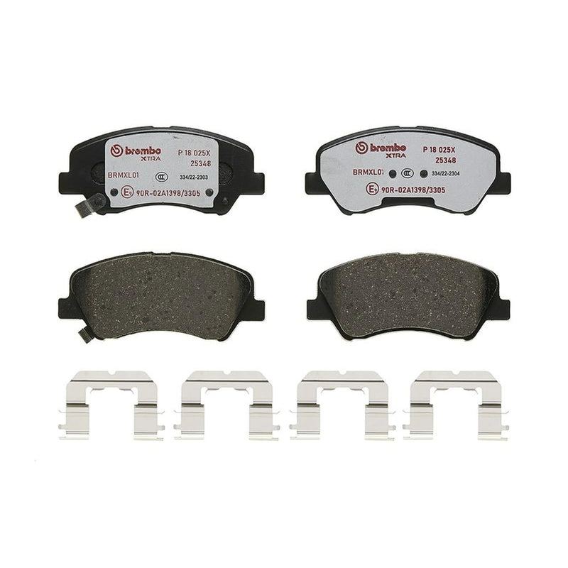 Brembo 4 x Front Brake Pad Set P18025X