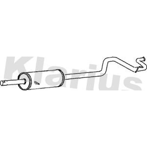 Klarius Box With Tail Pipe Rear FE811Q