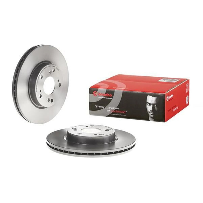Brembo 2 x Internally Vented Front Brake Discs 09.A455.11