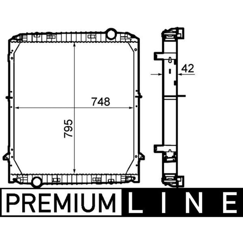 Mahle Engine Radiator CR 1912 000P