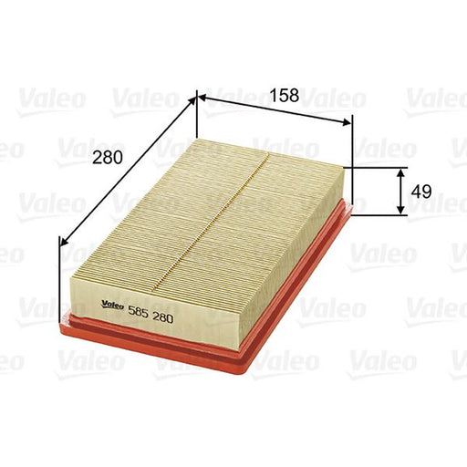 Valeo Engine Air Filter 585280