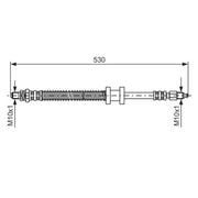 Bosch Brake Hydraulic Hose Line Front 1 987 476 179