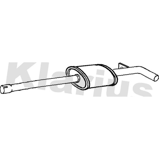 Klarius Box With Centre Pipe Centre RN854W