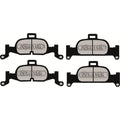 Juratek Front Brake Pad Set JCP8162