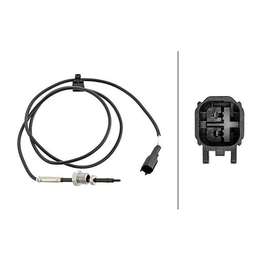 Hella Exhaust Gas Temperature Sensor before soot particulate f 6PT 358 181-781