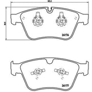 Brembo 4 x Front Brake Pad Set P50105