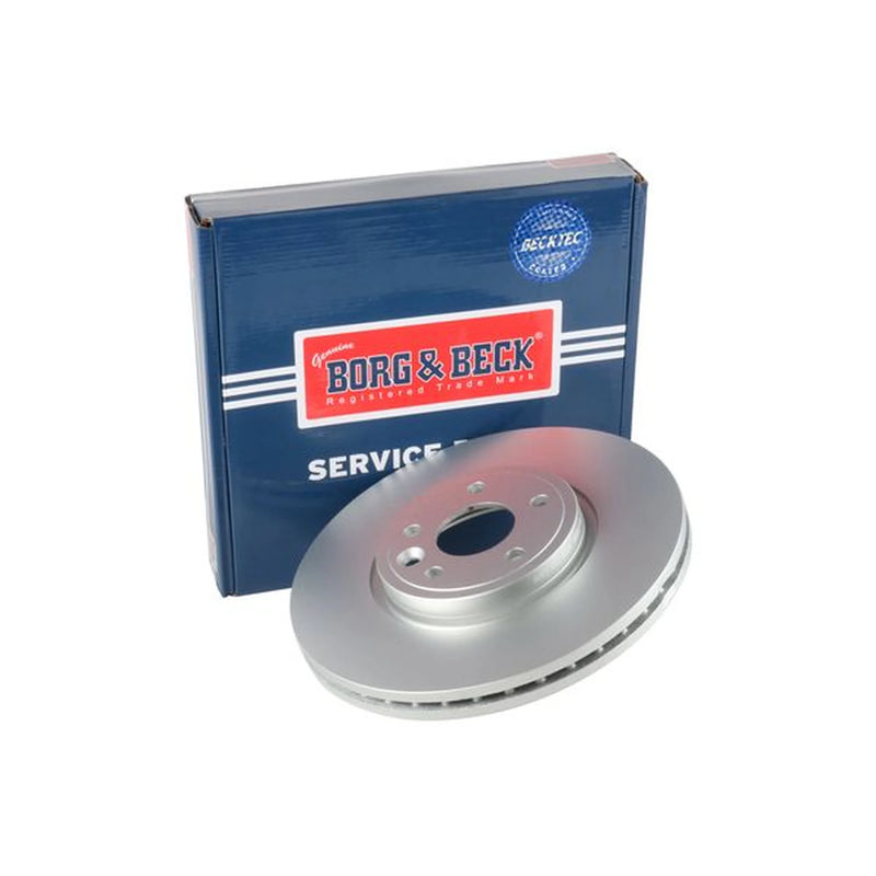 Borg & Beck 2 x Vented Front Brake Discs BBD6115S