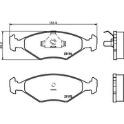 Mintex Brake Pad Set MDB3785