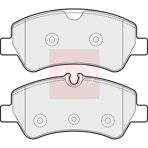 Apec Rear Brake Pad Set PAD1931