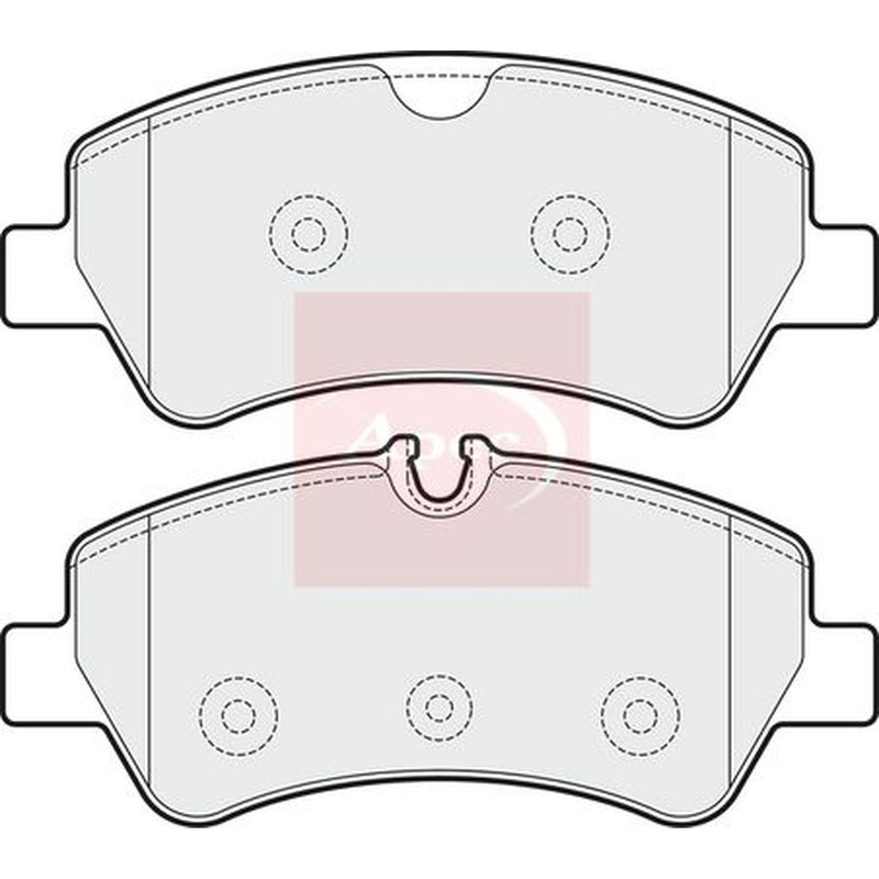 Apec Rear Brake Pad Set PAD1931