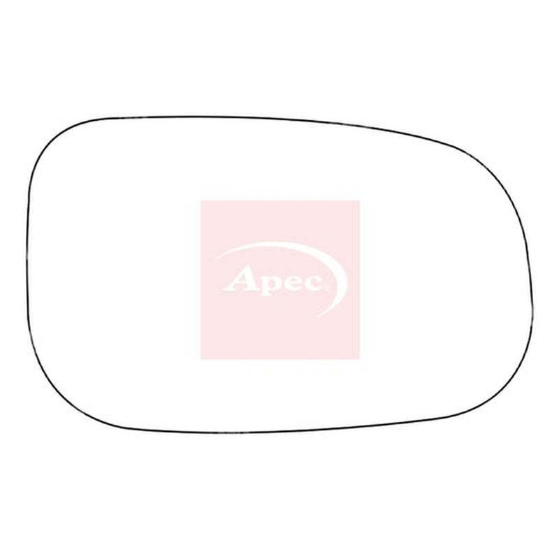 Apec Exterior Wing Mirror Glass Right AMS2630