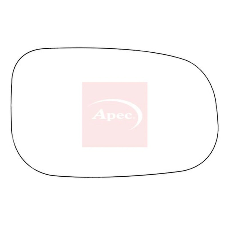 Apec Exterior Wing Mirror Glass Right AMS2630