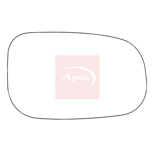 Apec Exterior Wing Mirror Glass Right AMS2630