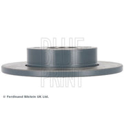 Blue Print 2 x Solid Front Brake Discs ADU174377