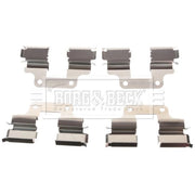 Borg & Beck Brake Pad Accessory Fitting Kit Rear BBK1543