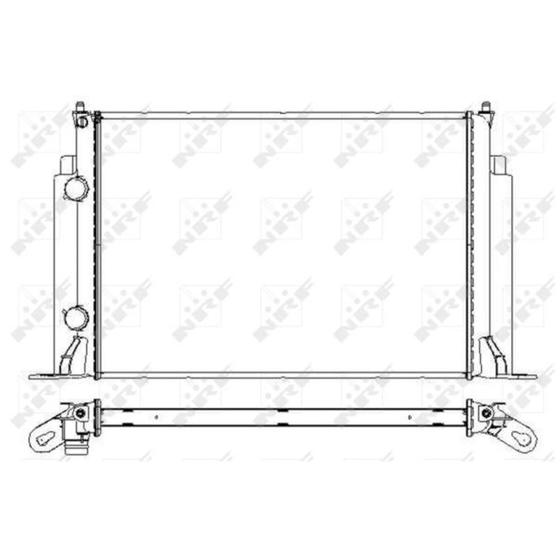 NRF Engine Radiator 53609