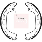 Apec Brake Shoe Set Axle Kit SHU549