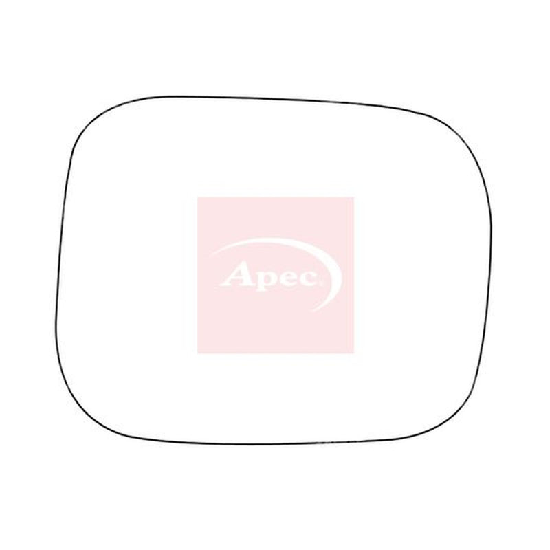 Apec Exterior Wing Mirror Glass Right AMS2842