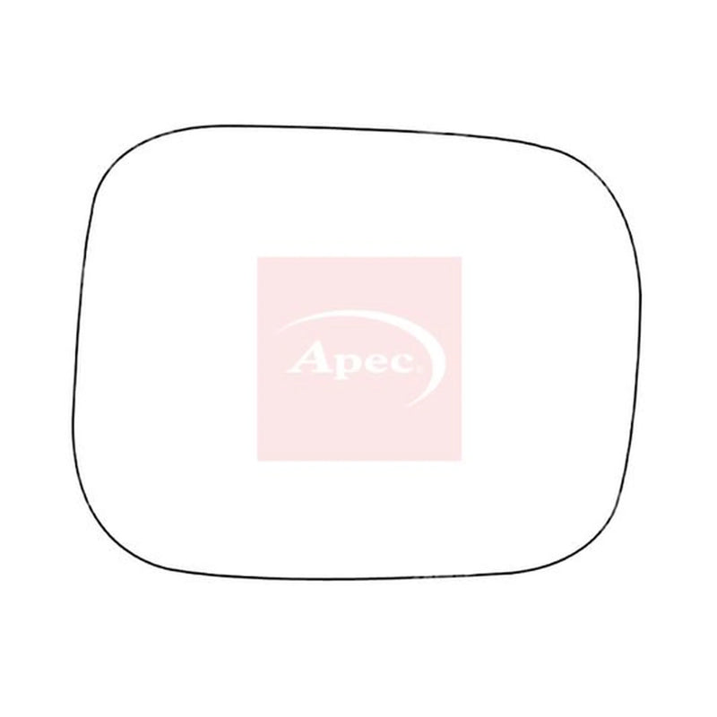 Apec Exterior Wing Mirror Glass Right AMS2842