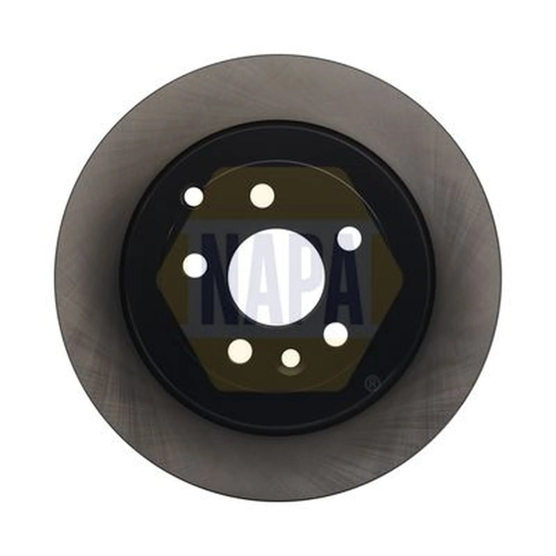 NAPA 2 x Solid Rear Brake Discs NBD5568