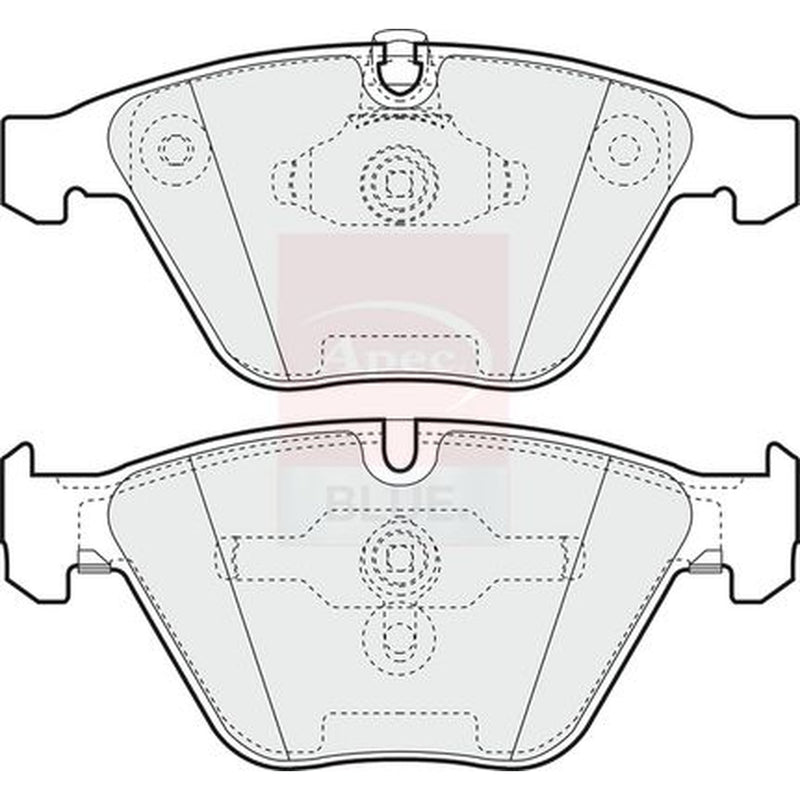 Apec Front Brake Pad Set PD3328