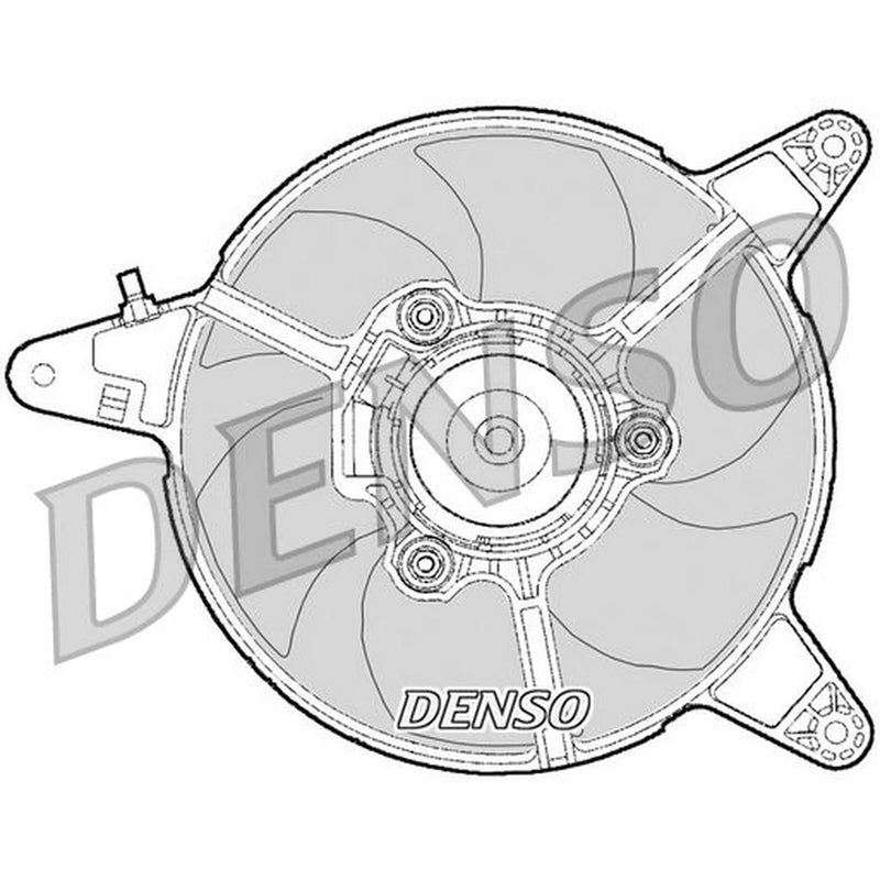 Denso Engine Cooling Fan DER09095