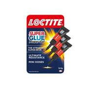 Loctite Super Glue Power Gel Mini Tube Trio 3 x 1g - 2978216