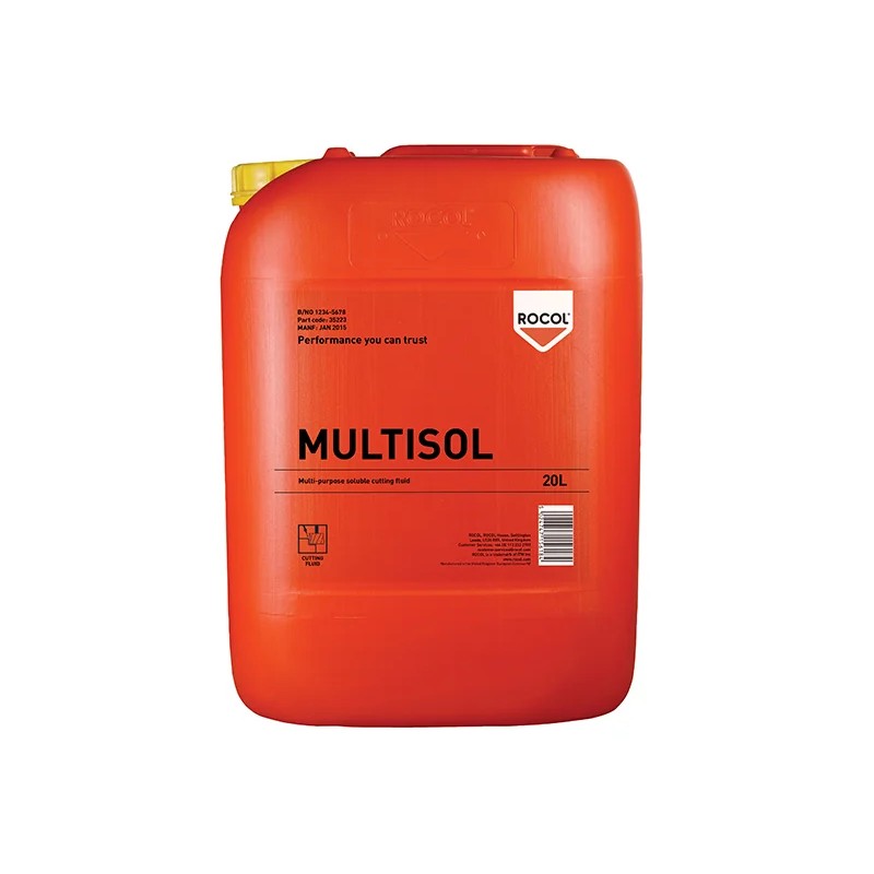 ROCOL MULTISOL Water Mix Cutting Fluid 20 litre - 35223