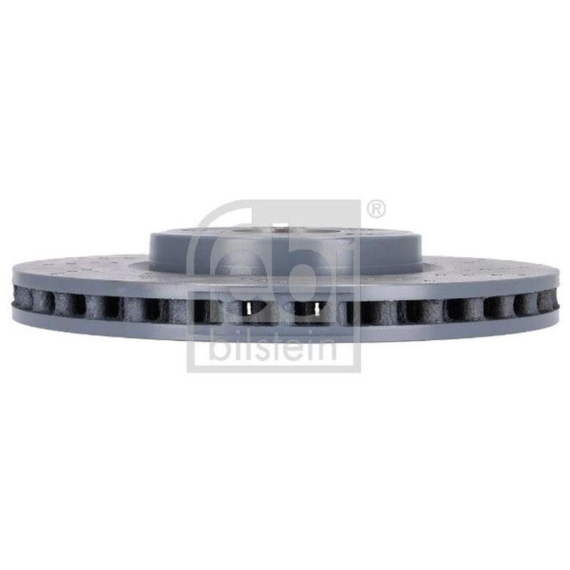 Febi 2 x Perforated/Vented Front Brake Discs 186227