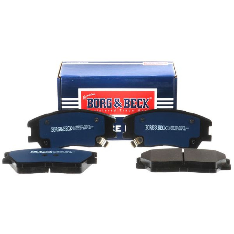 Borg & Beck 4 x Front Brake Pad Set BBP2891