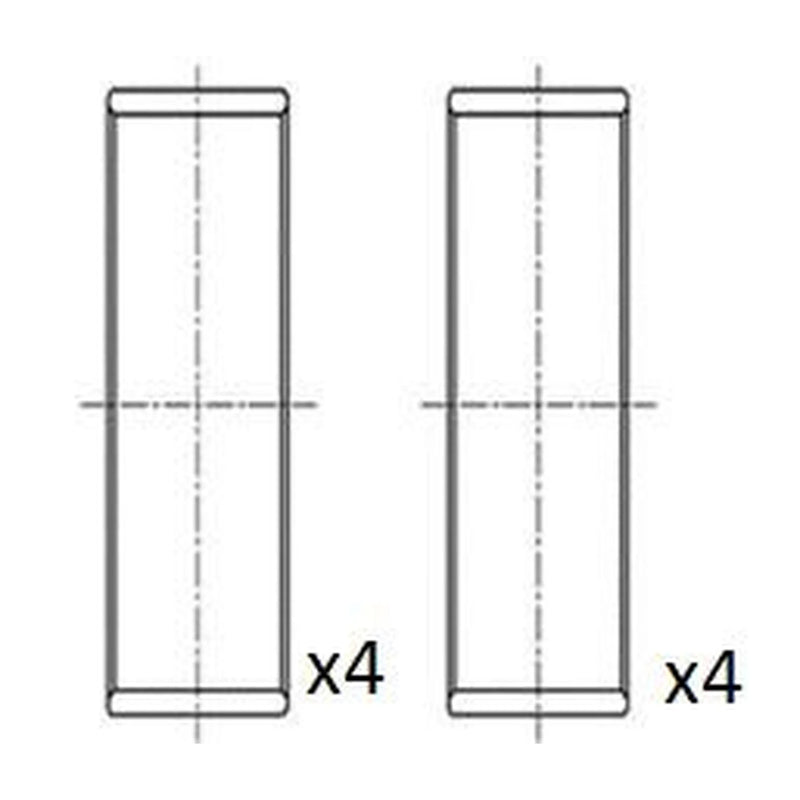 FAI Big End Bearing Set 55. BB2067-STD