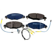 Borg & Beck 4 x Front Brake Pad Set BBP1723