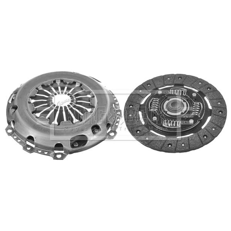 Borg & Beck Clutch Kit Set 3pc 220mm HK2266