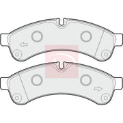 Apec Rear Brake Pad Set PAD1645