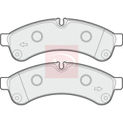 Apec Rear Brake Pad Set PAD1645