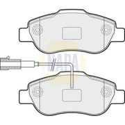 NAPA Front Brake Pad Set NBP1815