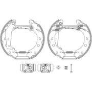 Mintex Brake Shoe Set Axle Kit MSP250