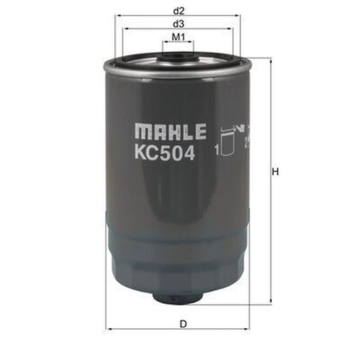 Mahle Fuel Filter Element KC 504