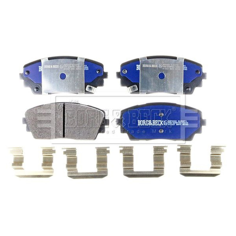 Borg & Beck 4 x Front Brake Pad Set BBP2332
