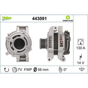 Valeo Car Alternator 12V 443091