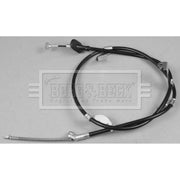 Borg & Beck Handbrake Cable Right Rear BKB3769