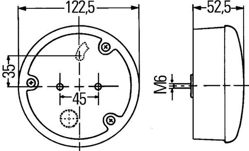 Hella 2BA 964 169-317 Direction Indicator