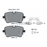 Textar Rear Brake Pad Set 2626701
