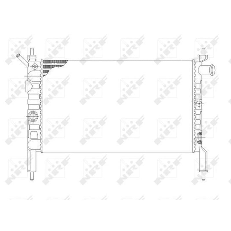 NRF Engine Radiator 58930