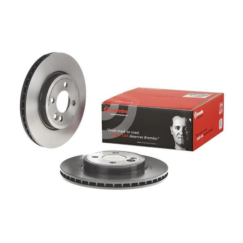 Brembo 2 x Internally Vented Front Brake Discs 09.A761.11