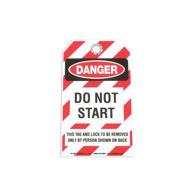 Laser Tools Safety Tag - DO NOT START 1pc - PL