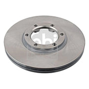 Febi 2 x Internally Vented Front Brake Discs 10750