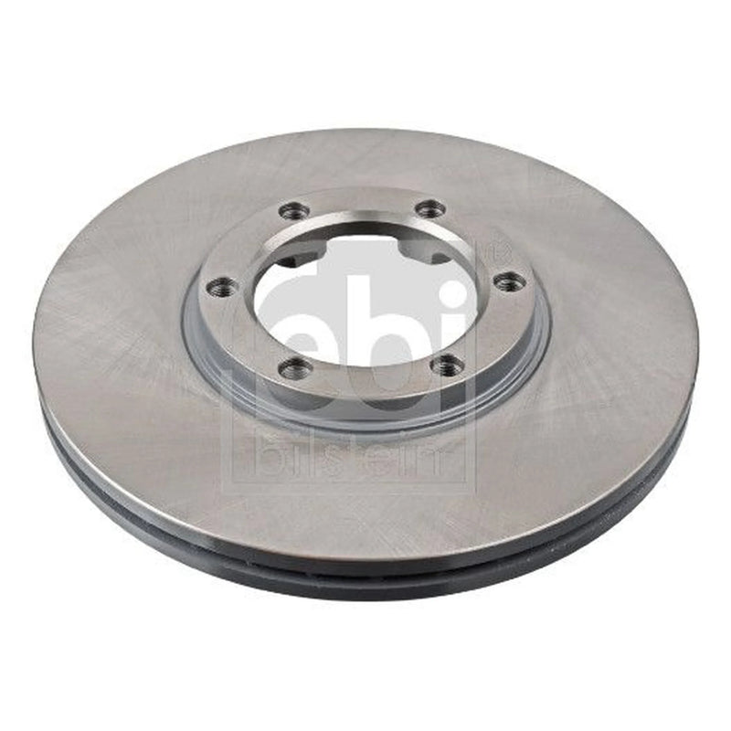Febi 2 x Internally Vented Front Brake Discs 10750